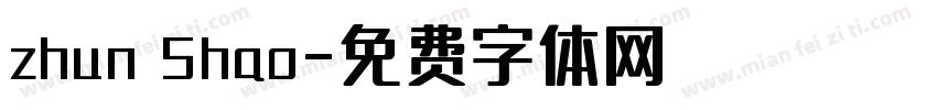 zhun 5hao字体转换